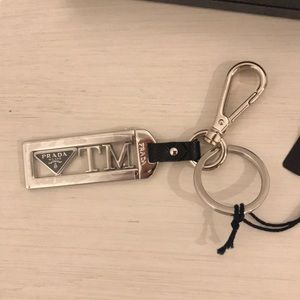 prada initial keychain